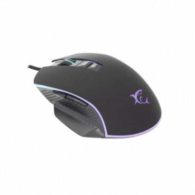 White Shark GM-5009B GARETH-B gamer egér,fekete, 6400 dpi